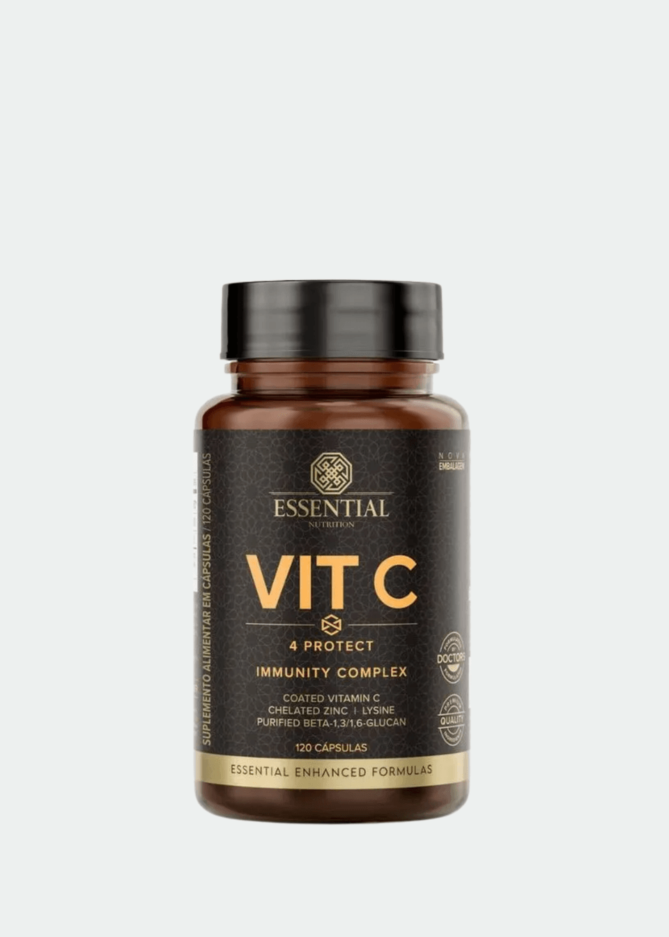 Vitamina C 4 Protect Essential  - 120cáps